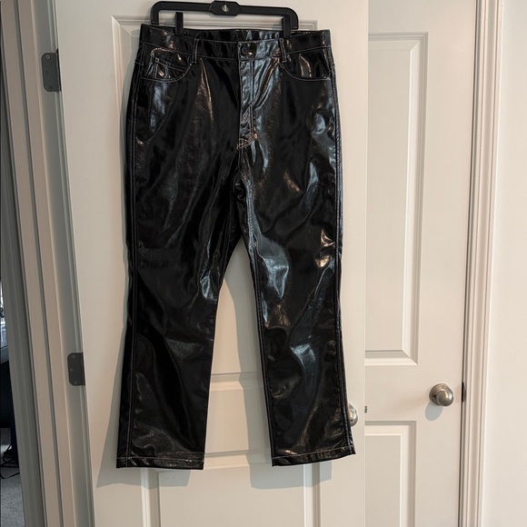 H&M Pants - H&M Shiny Black Pants